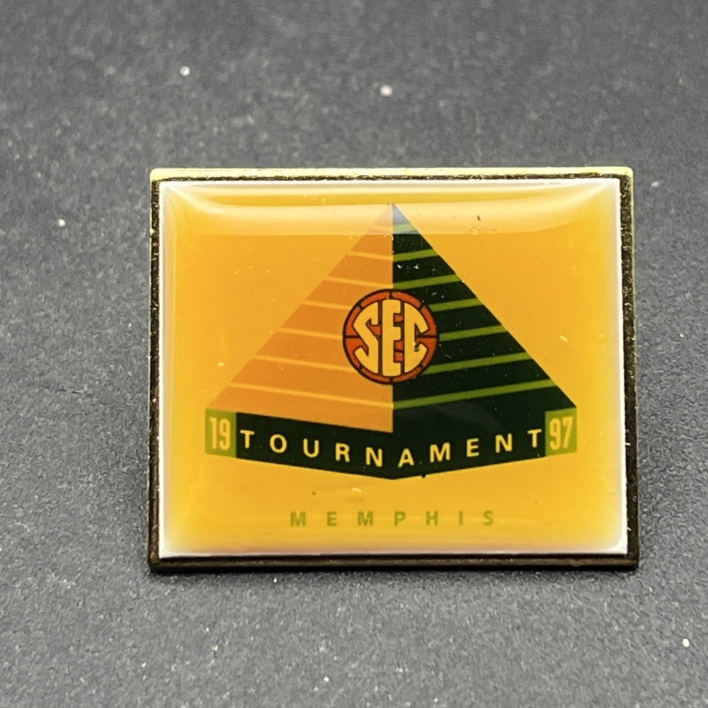 1993 SEC Men’s Basketball Tournament Memphis Tennessee Lapel Hat Pin